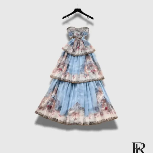 Seraphina Tiered Floral Maxi Dress