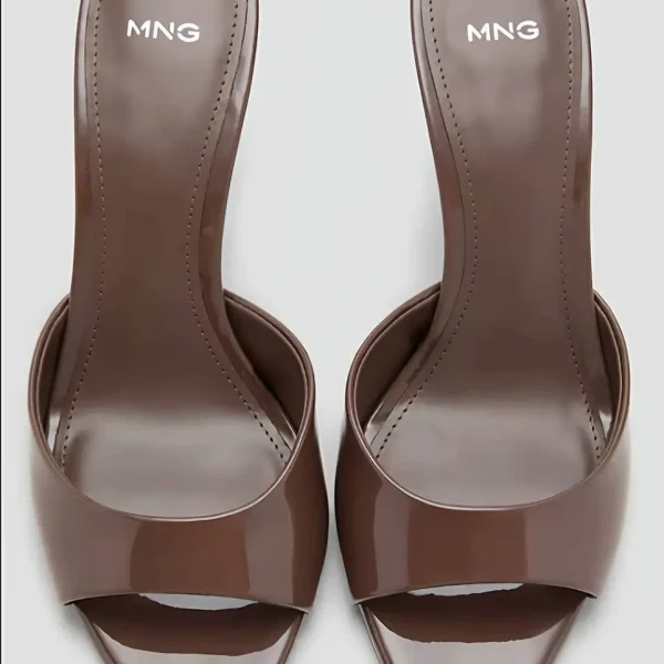 Simone Minimalist Pointed Open-Toe Heeled Mules